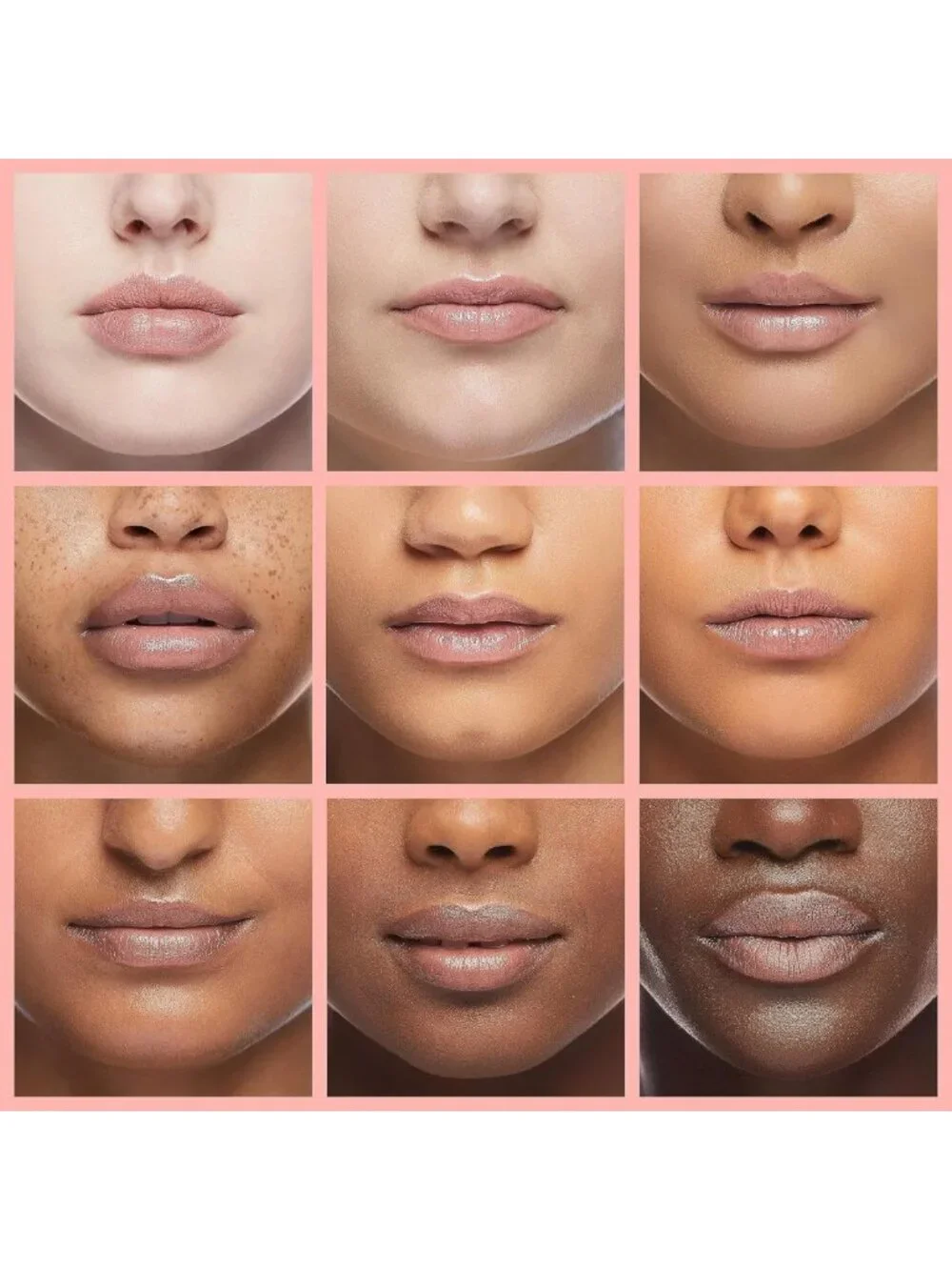 Sheer Natural Pink Lip Glow Balm - Hydrating, Moisturizing, Perfect for All Skin